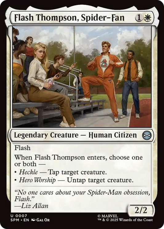 Flash Thompson, Spider-Fan - Foil