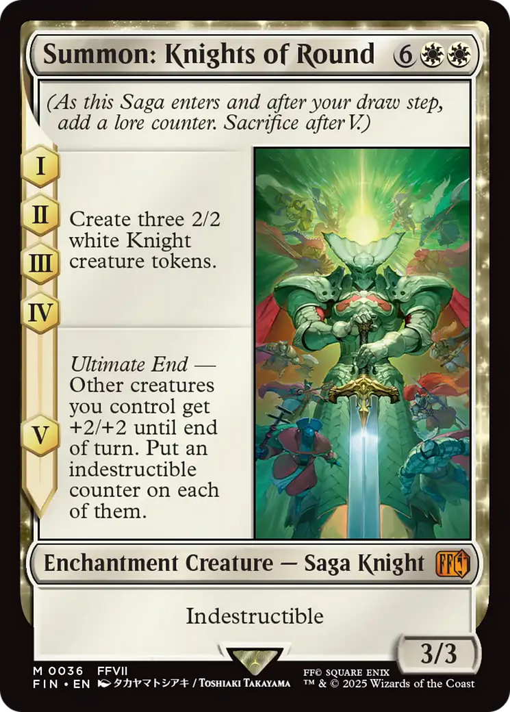 Summon: Knights of Round - Foil
