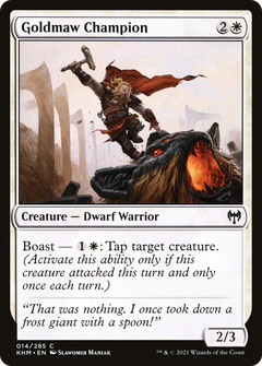Goldmaw Champion - Foil