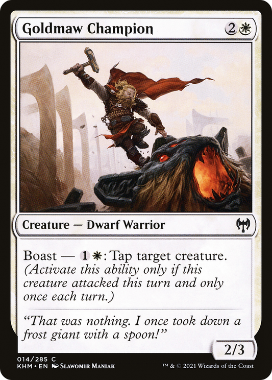 Goldmaw Champion - Foil