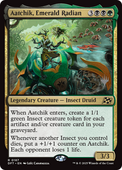Aatchik, Emerald Radian (0187) (Promo Pack) - Foil