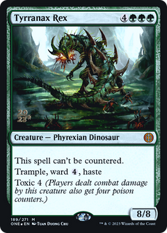 Tyrranax Rex (189) (Prerelease) - Foil