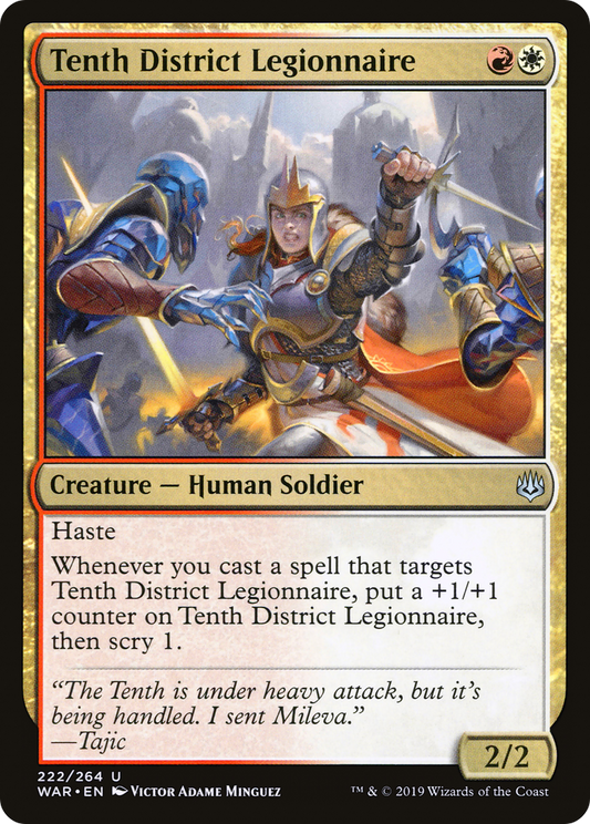 Tenth District Legionnaire - Foil