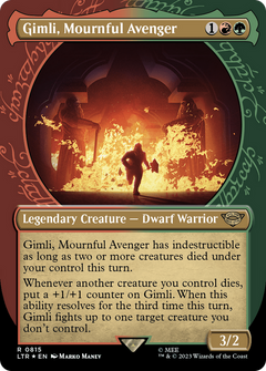 Gimli, Mournful Avenger (0815) (Showcase) - Surge Foil