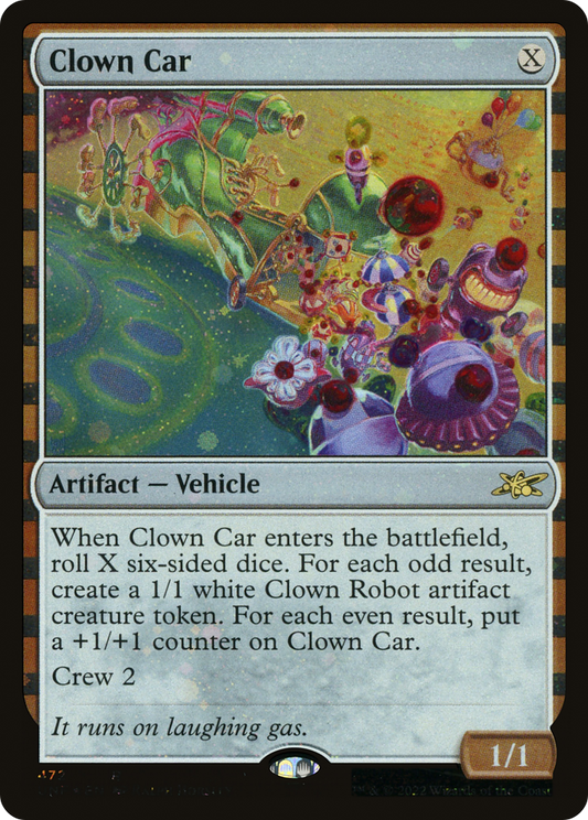 Clown Car (472) - Galaxy Foil
