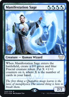 Manifestation Sage (205) (Prerelease) - Foil