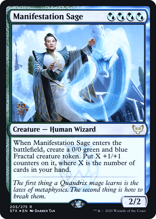 Manifestation Sage (205) (Prerelease) - Foil