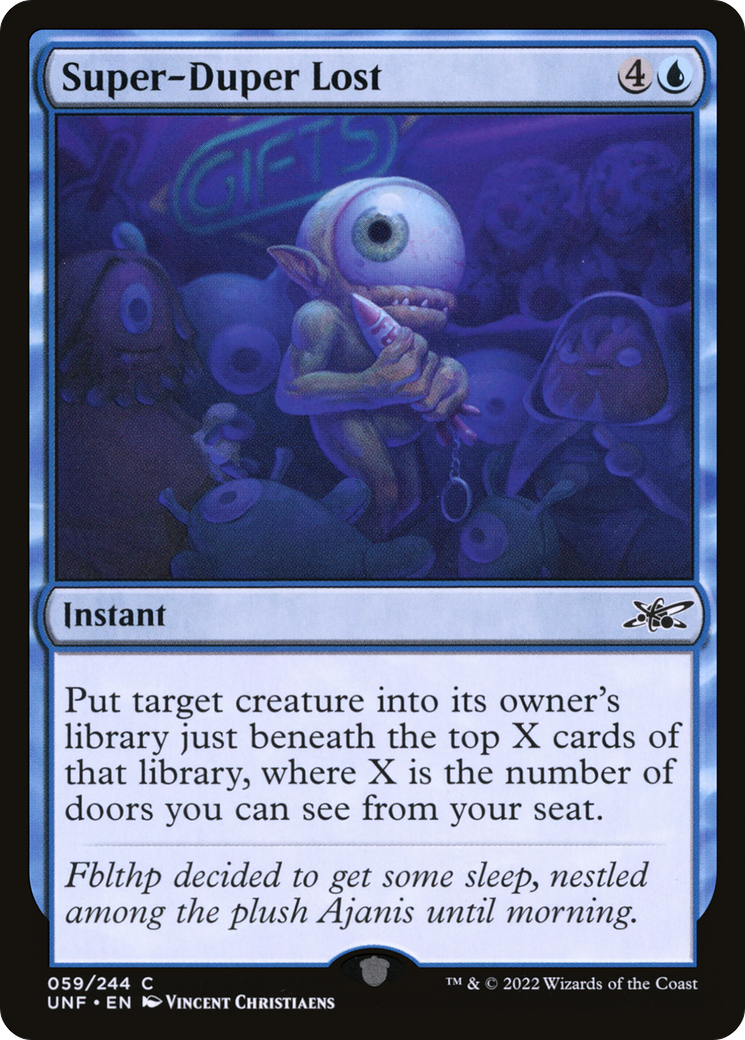 Super-Duper Lost - Foil