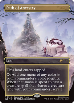 Path of Ancestry (0914) (Borderless) - Foil sld