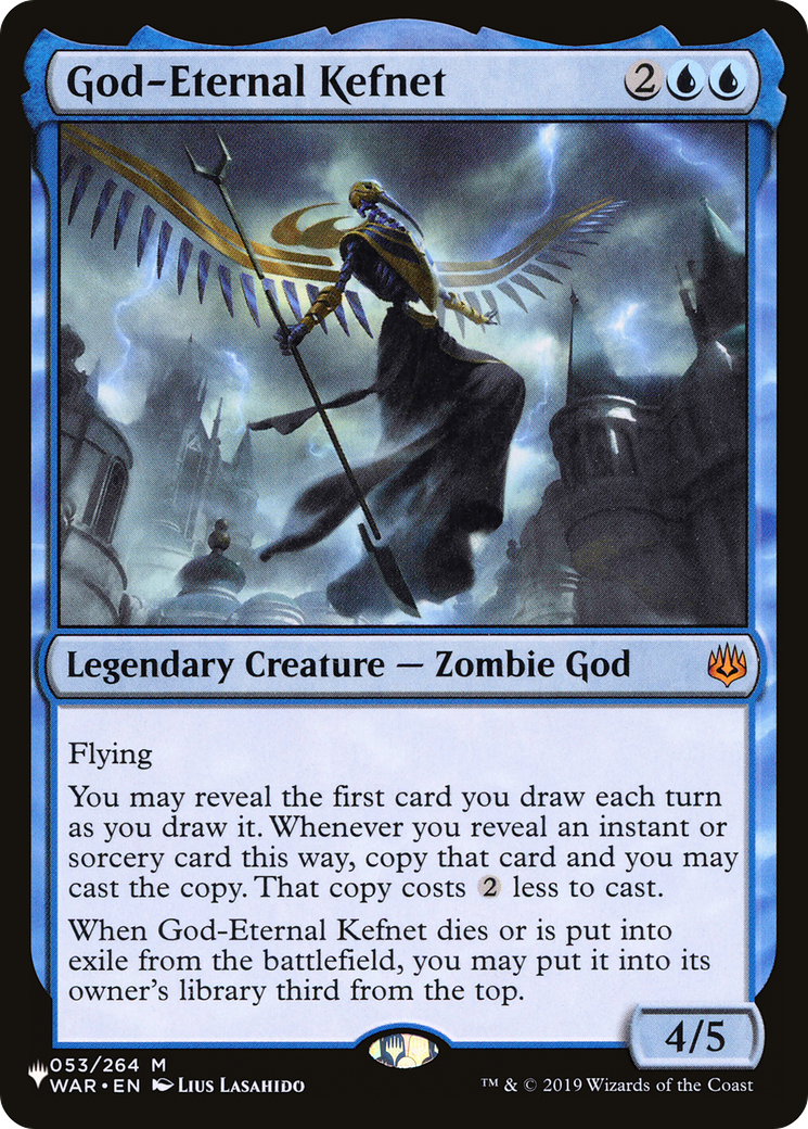 God-Eternal Kefnet (WAR-53) (PLST)
