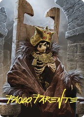 Champion's Helm (45/81) Art Card (ACMM) - Gold-Stamped Signature