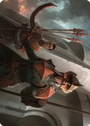 Siege Veteran (03/81) Art Card