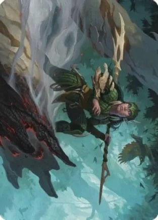 Gwenna, Eyes of Gaea (25/81) Art Card