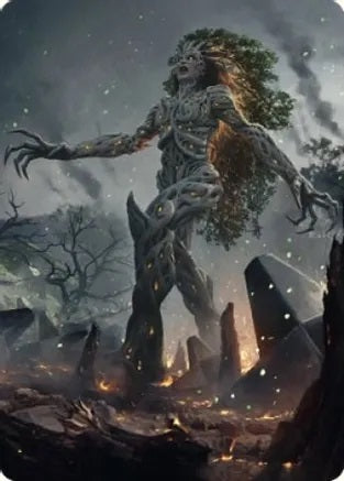 Titania, Gaea Incarnate (27/81) Art Card