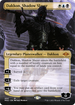 Dakkon, Shadow Slayer (304) (Borderless)
