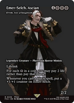 Emet-Selch, Ascian [K'rrik, Son of Yawgmoth] (0036) (Showcase)