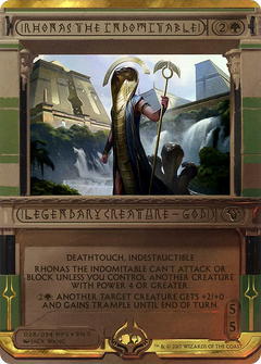 Rhonas the Indomitable (028) - Foil