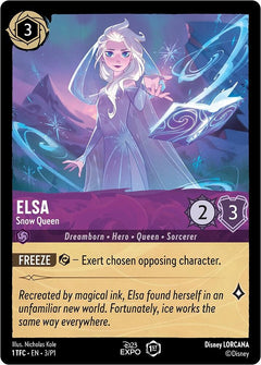 Elsa, Snow Queen (03/P1) - Satin Holographic Foil