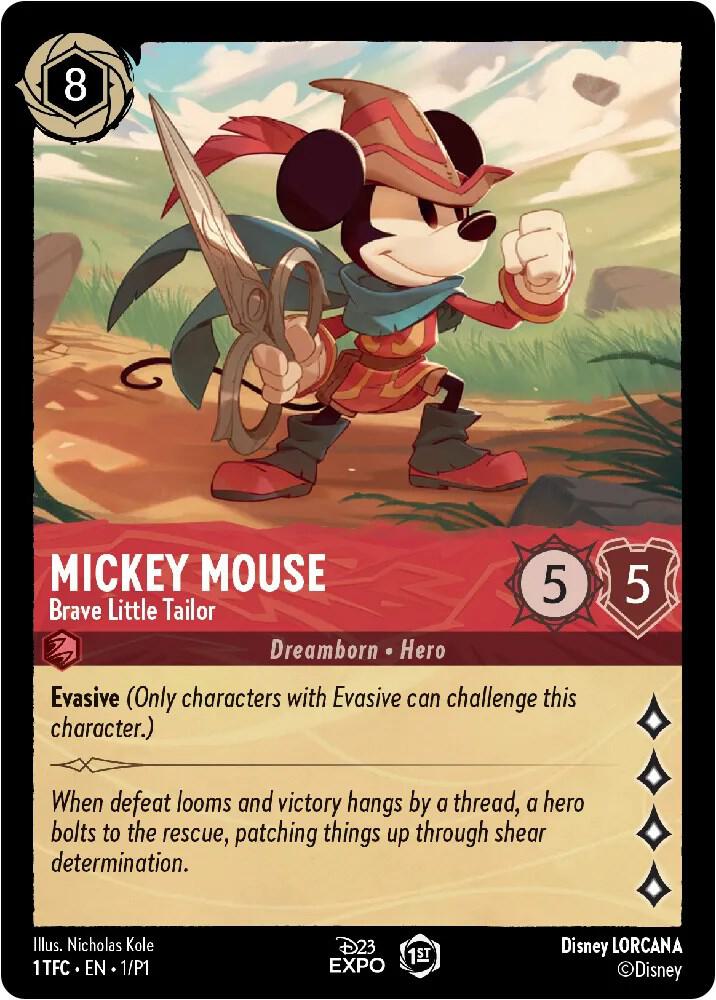 Mickey Mouse, Brave Little Taylor (01/P1)