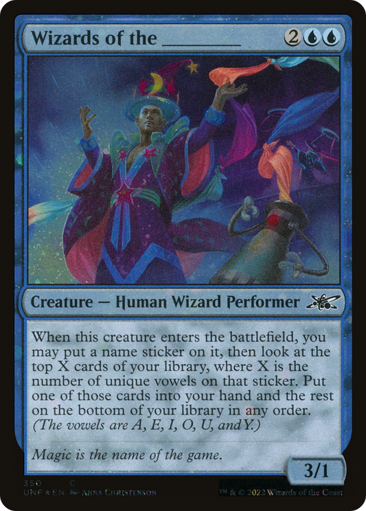 Wizards of the _____ (350) - Galaxy Foil