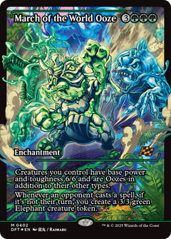 March of the World Ooze (0402) (Showcase) - Foil