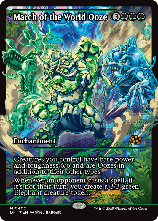 March of the World Ooze (0402) (Showcase) - Foil