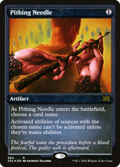Pithing Needle - Foil Etched