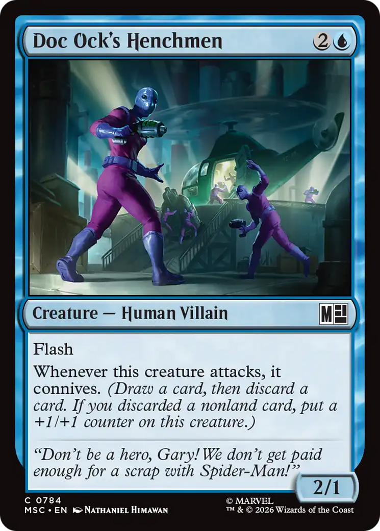 Doc Ock's Henchmen (MSC) - Foil