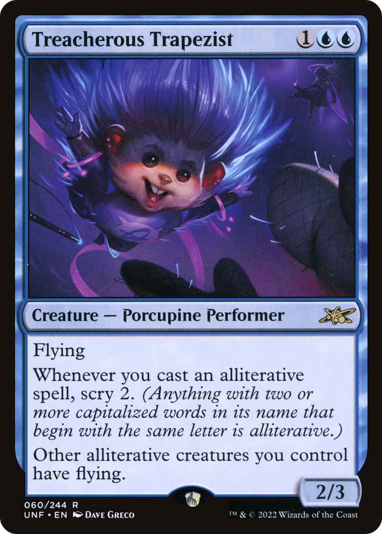 Treacherous Trapezist - Foil