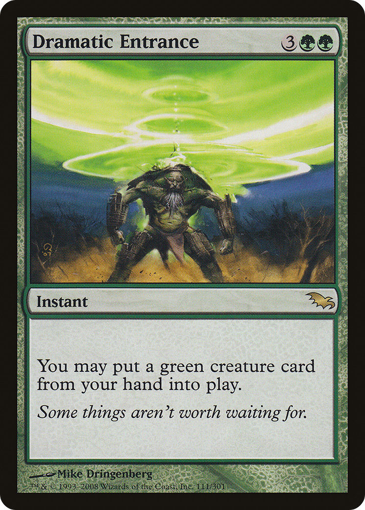 Dramatic Entrance - Foil