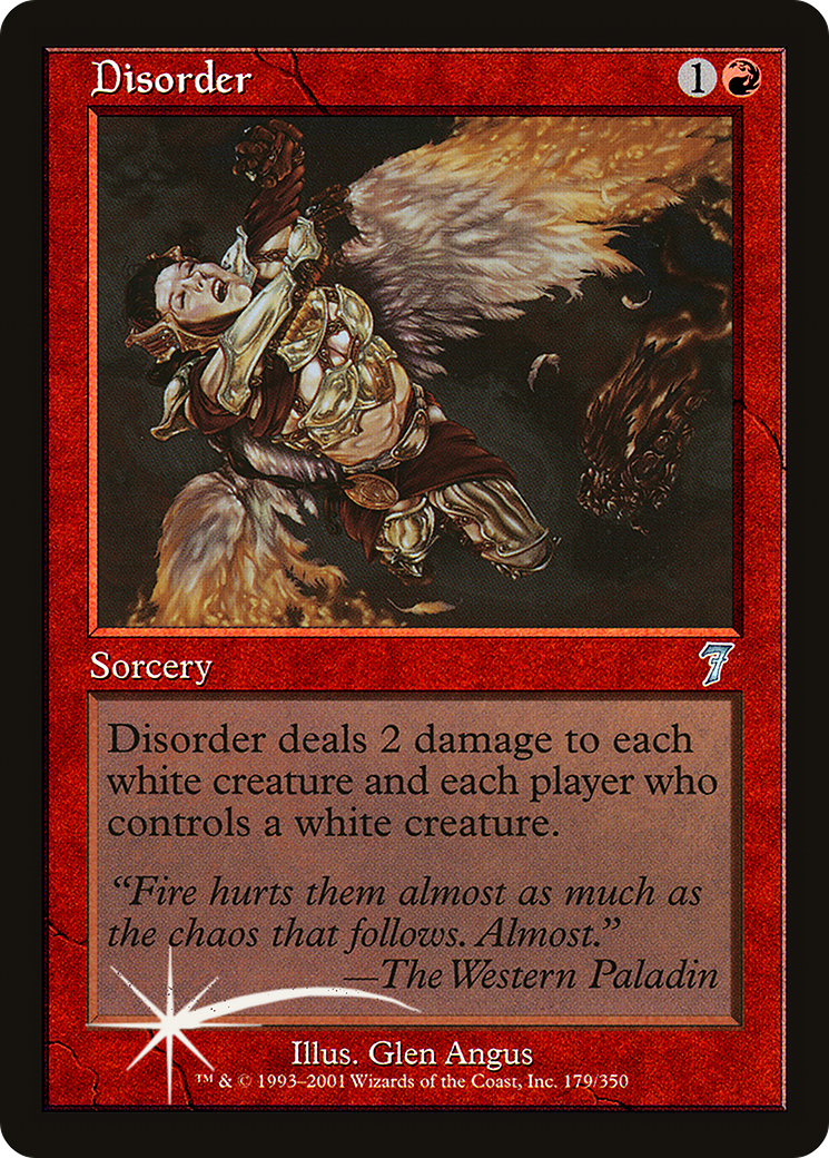 Disorder - Foil