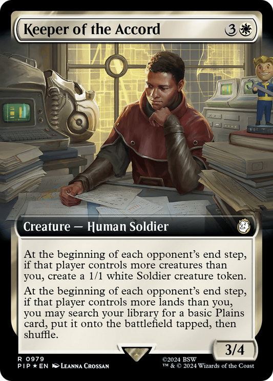 Keeper of the Accord (0979) (Extended Art) - Surge Foil