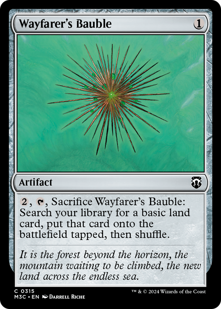 Wayfarer's Bauble - Ripple Foil