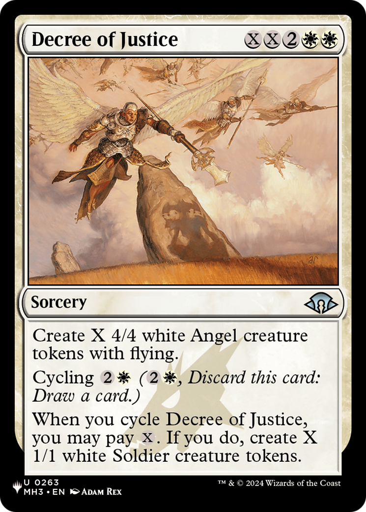 Decree of Justice (MH3-263) (PLST)