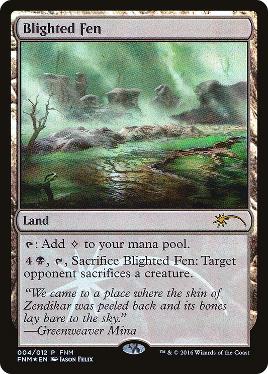 Blighted Fen (004) (FNM) - Foil