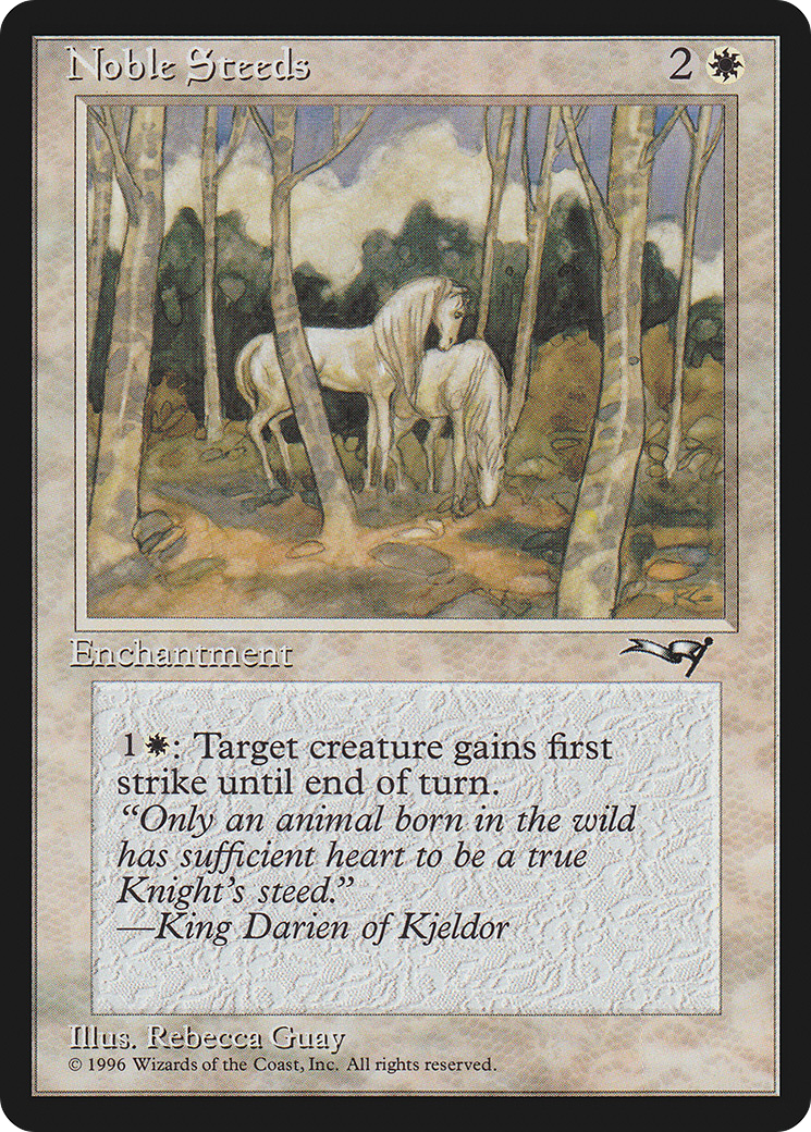 Noble Steeds (Trees)