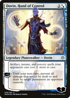 Dovin, Hand of Control (229) (Prerelease) - Foil