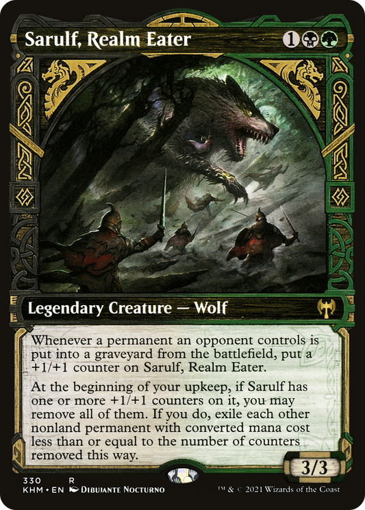 Sarulf, Realm Eater (330) (Showcase)