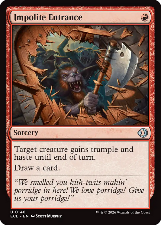 Impolite Entrance (0146) (ECL) - Foil
