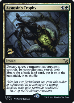 Assassin's Trophy (0187) (Prerelease) - Foil