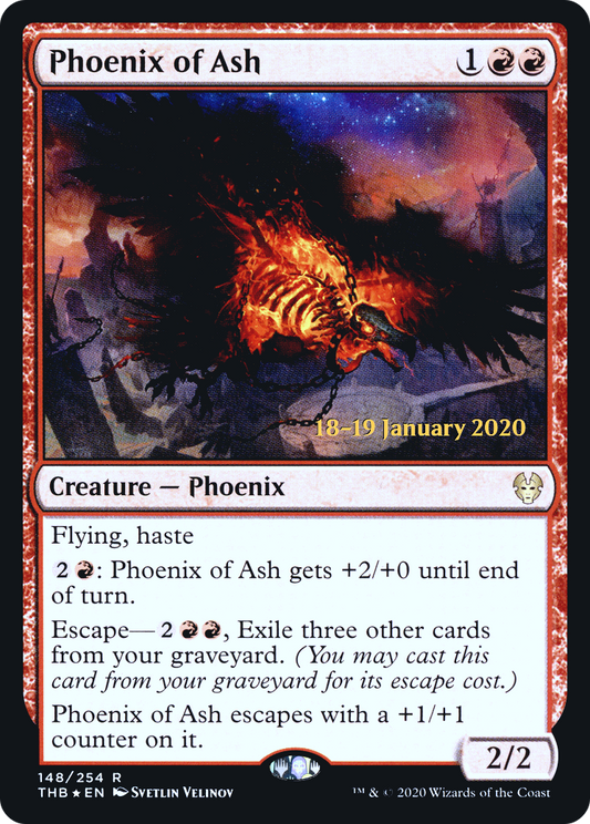 Phoenix of Ash (148) (Prerelease) - Foil