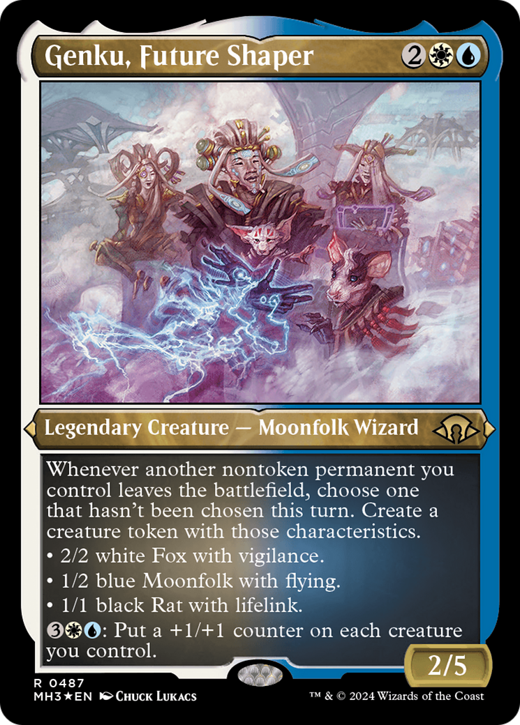 Genku, Future Shaper (0487) - Foil Etched