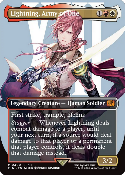 Lightning, Army of One (0400) (Borderless)