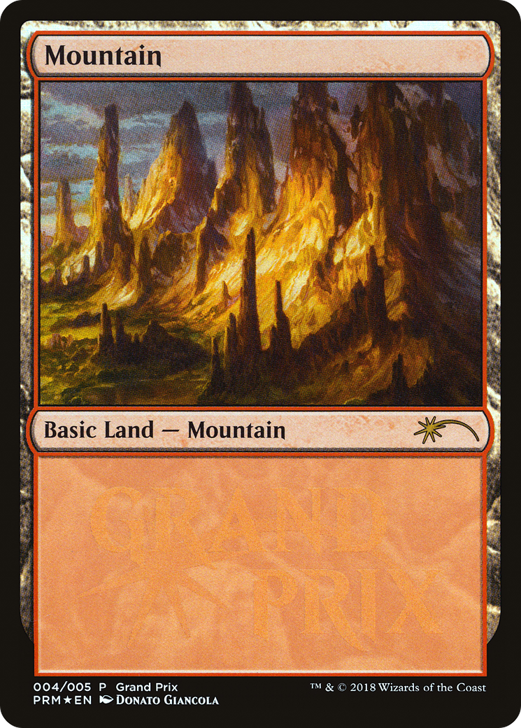 Mountain (004) (Grand Prix) - Foil