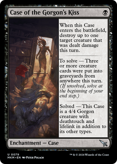 Case of the Gorgon's Kiss (Green Cloth) - Foil