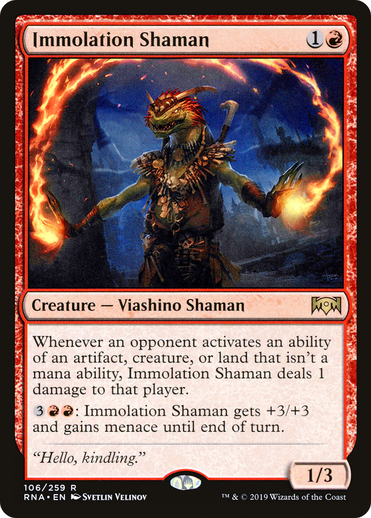 Immolation Shaman - Foil