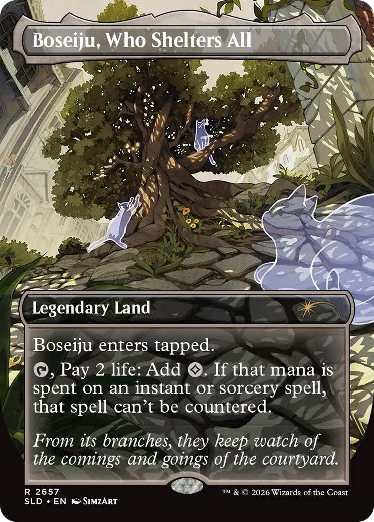 Boseiju, Who Shelters All (2657) (Borderless) (SLD)