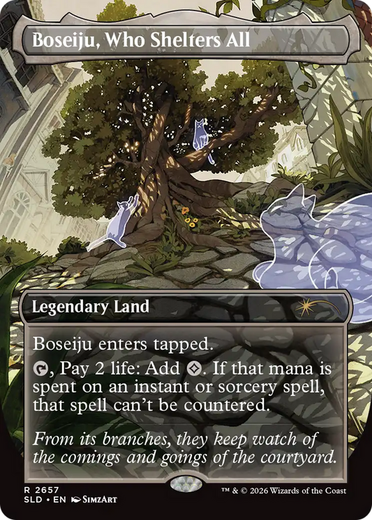 Boseiju, Who Shelters All (2657) (Borderless) (SLD)