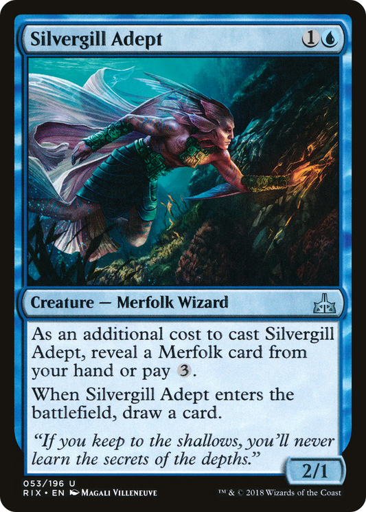 Silvergill Adept - Foil
