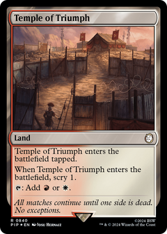 Temple of Triumph (0840) - Surge Foil